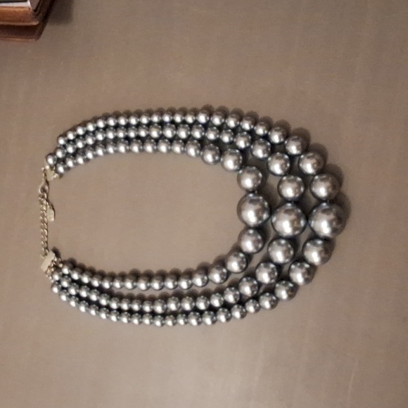 3 Strand Statement Necklace - Picture 1 of 5